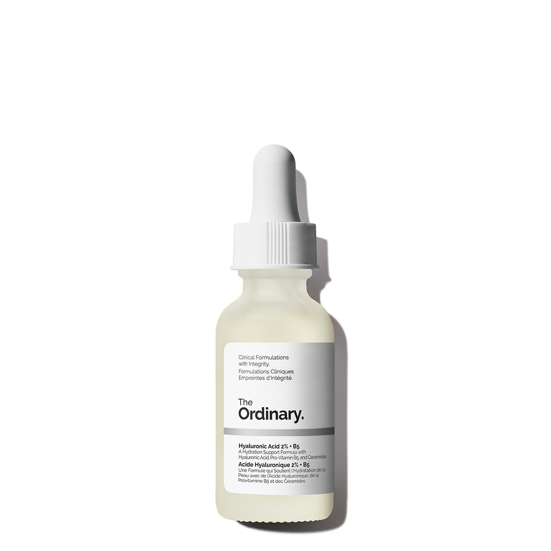 41sva12Pq+L The Ordinary Hyaluronic Acid 2% + B5 (with Ceramides), Multi-Depth Hydration Serum for Plumper, Smoother Skin, 1 Fl Oz - Image 1