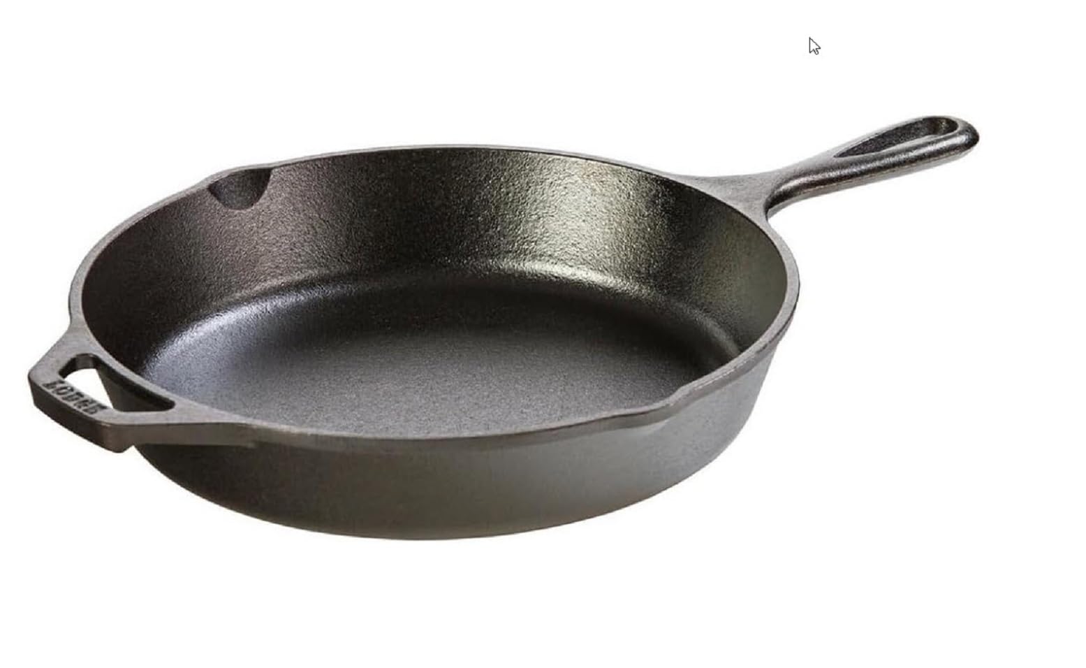 61eNv9BXyaL Lodge 10.25 Inch Cast Iron Skillet – Pre-Seasoned Frying Pan with Teardrop Handle – Oven, Stovetop, Grill & Campfire Use – Made in USA – Durable, Non-Toxic, Even-Heating Cookware – Black - Image 1